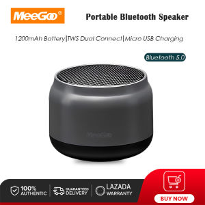 MeeGoo Portable Bluetooth Speaker Mini Speaker Boomboxes with 1200mAh Long Battery Waterproof and Dustproof Outdoor Sport Speaker