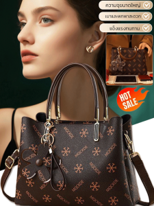 รูปแบบย้อนยุค กระเป๋าถือ กระเป๋าเป้สะพายหลัง ตกแต่งดอกไม้ประณีต ระดับไฮเอนด์ ใช้งานได้จริง ความจุขนาดใหญ่ที่หรูหรา กระเป๋าถือความจุขนาดใหญ่ กระเป๋าถือแฟชั่นคุณแม่ การเดินทาง แบบพกพา