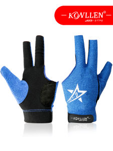 KONLLEN Pool Glove Fingerless Gloves Left Hand Gloves Snooker Gloves Pool Cue Gloves Carom Gloves Durable Billiards