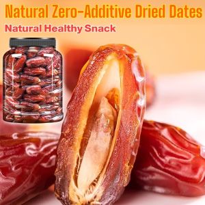 Date Palm Pitted Dried Dates Free Sugar Pure Natural Zero-Additive Healthy Low Carb High Fiber Premium Healthy Dried Fruit Snack