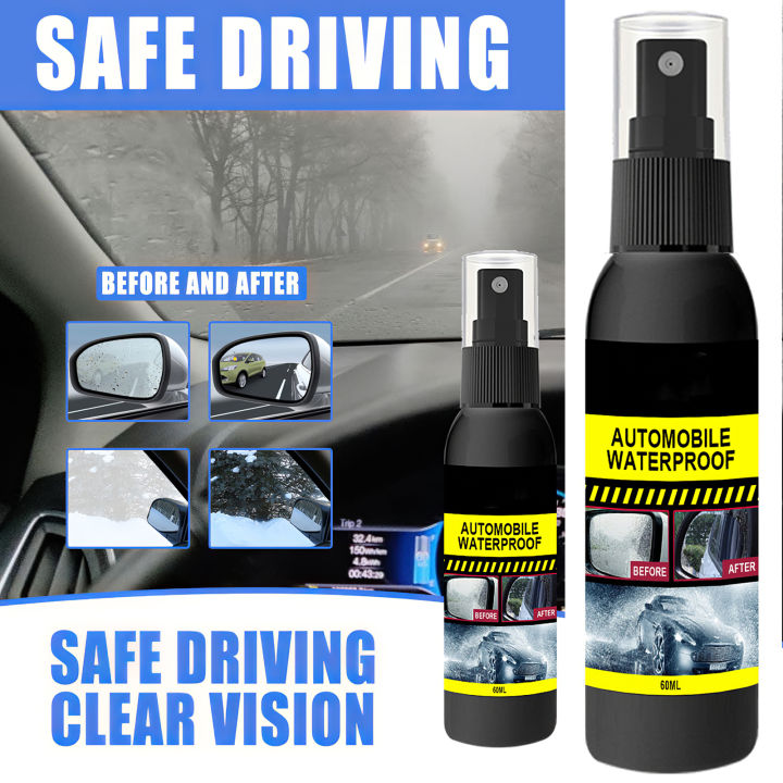 Long Lasting Anti Fog and Anti Rain Spray 60ML Automobile Rainproof