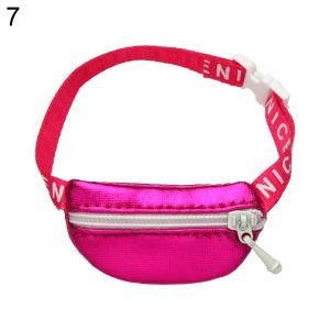 ZENO Dollhouse Kids Toys 1/6 1/8 1/12 Accessories Doll Accessories Dolls Backpack Vest Cloth Bag PU Leather Bag