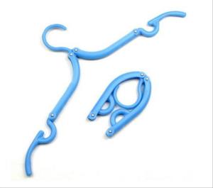 [ALB] 10 pcs Hanger Lipat Portable Travel Foldable Gantungan Jemuran Baju