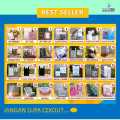 (100 Pcs)  Plastik OPP Lem 17 x 21,5 cm 30'S Micron – Ukuran Super Jumbo untuk Roti Extra Besar, Kue Bundling, Sabun Handmade, dan Hampers Premium!. 