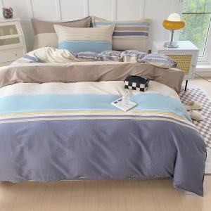 80 Support 100% 100% Cotton Twill Single Duvet Cover 150x200 Single Dormitory Pure Cotton Single and Double Duvet Cover 200x230LZD