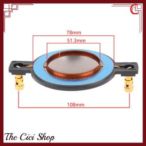 [The Cici Shop] 34.4 44.4 51.3 72.2 74.5 lõi tweeter cuộn dây bằng giọng nói màng Titan phim treble Sửa chữa loa phụ kiện tự làm