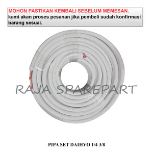 PSE1 PIPA AC / PIPA UNTUK AC MEREK DAIHYO / PIPA SET DAIHYO 1/4 3/8 (HARGA PER ROLL=30M)