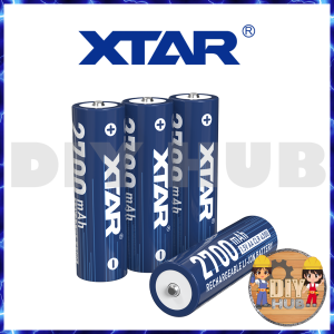 XTAR AA 1.5V 2700mAh Rechargeable Battery Constant Linear Runtime Li-ion 4pcs