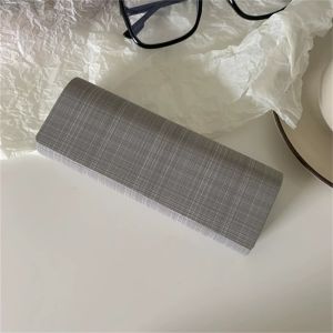 WILLUCK PU Leather Glasses Box Portable Fold-able Sunglasses Bag Fashion Pressure-Resistant Eyewear Protector Students
