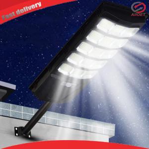 Solar Light Outdoor LED Street Light IP65 Waterproof Motion Sensor Solar Light with Remote Control for Yard Driveway Parking