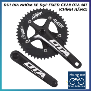 Đùi Đĩa (Giò Dĩa) Xe Đạp 1 Tầng Fixed Gear OTA 48T - Chính Hãng
