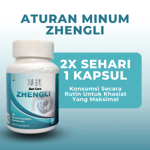Zhengli VisionCare Kapsul Alami - Obat Herbal Pencegah Mata Katarak & Perbaikan Penglihatan