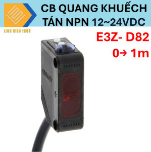 Cảm biến quang khuếch tán E3Z- D82 NPN 0- 1m 12- 24VDC