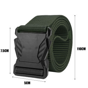 Người đàn ông của vành đai khóa tháo nhanh vành đai Chất lượng cao thắt lưng ni lông vải bố có thể điều chỉnh thắt lưng chiến thuật Dây thắt lưng huấn luyện ngoài trời