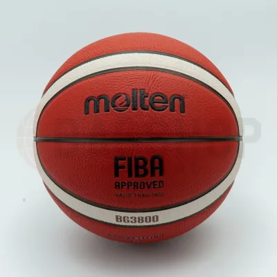 🏀🏀ลูกบาสเกตบอล Molten B6G3800 หนัง PU Size 6 สามารถเล่น outdoor/indoor ของแท้ 100(%)🏀🏀