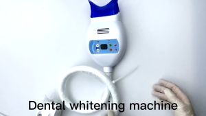 Professional Teeth Whitening Machine LED Cold Light Dental Bleaching Accelerator Teeth Whitening Lamp with Flexible Arm for Dental Clinic Beauty Salon Oral Care Equipment