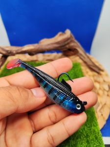Mồi mềm Jigking lure nhạy cá lóc Mồi mềm câu cá Lóc cá Chẽm nhạy cá 10gram