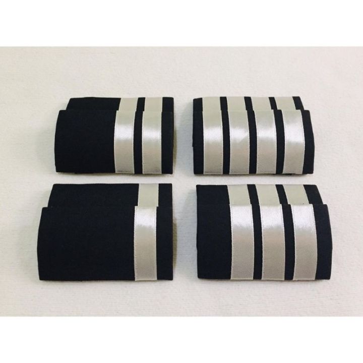 White Epaulettes Shoulder board | Lazada PH