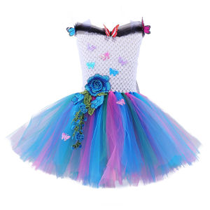 Magic house princess dress butterfly mesh cos Isabella dress girl party mesh fluffy dress carnival Halloween fairy dress