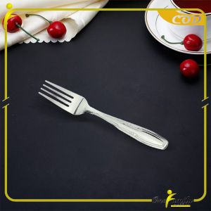 ONE-C1215 Sendok Garpu Selusin 12 Pcs Polos Stainless Steel / Spoon Fork Alat Makan Sendok Garpu Set
