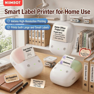 NIIMBOT B2/B2Pro Portable Label Printer for Home Office Kitchen - High-Resolution Printing Large and Small Labels Smart Design