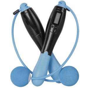 Jump Rope Smart Dual Purpose Skipping Rope Dual-Mode Digital Anti-Slip Hand Grip LCD Screen Sport Exercise Workout Home