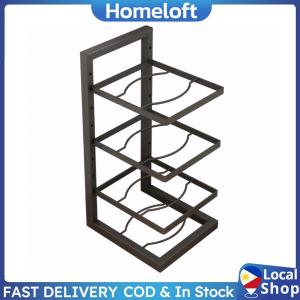 Kitchen Pan Organizer 4 Layer Pot Rack Adjustable Under Sink Countertop Multipurpose Rack Cookware Pot Racks