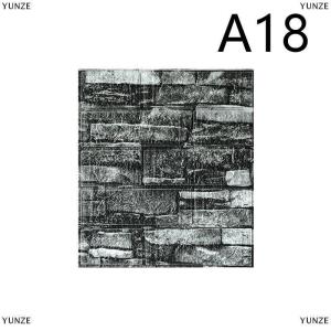 [COD] YUNZE สติกเกอร์อิฐติดผนัง3D ย้อนยุค35x38.5ซม. กันน้ำกันการชนสำหรับตกแต่งห้องนอนสติกเกอร์ติดผนังที่ได้รับการปรับปรุงใหม่
