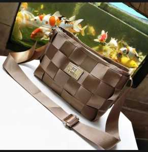 4432 TAS Fashion Lisban anyam Selempang unik KOMBINASI TERLARIS