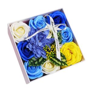 Recyclable Artificial Rose Storage Container Lightweighted Decorative Home Essential Gift Box