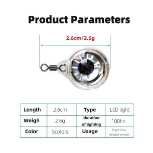 New Upgraded Luminous Fishing Lure Lights: Enhance Your Night Fishing Experience
