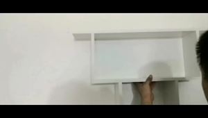 Wooden Wall Shelf Set Book Shelf Wine Rack Floating Wall Shelves Display Rack With Nail