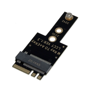 M.2 A+E to PCIE Adapters for NVMe SSDs PCIe4.0 Host Controller Expansion Supports 2242 NVME SSDs