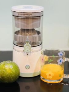 Máy ép trái cây Tazako vắt cam chanh bằng điện đa năng có dây sạc USB cho nhà bếp an toàn tiện lợi đa năng