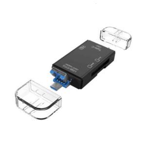 Fast Speed USB Memory Card Reader for SDTF SDXC MicroSDs Cards File Sharing