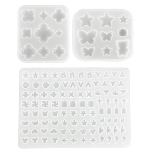 Fashionable Earring Sturdy Silicone Mould Set Accessory Portable for Stylish Making Resin Casting Set