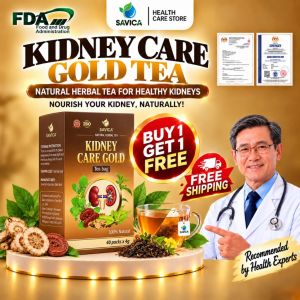 Ready stock🇲🇾Kidney Care Gold Herbal Tea Bags 肾脏草本茶 Buy 1 Get 1 Free Natural Herbal Blend Easy Daily Brewing SAVICA