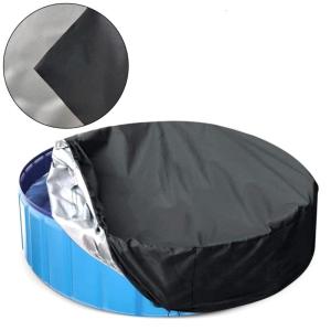 10FT Pool Leaf Net Cover Winter Pool Cover Round Black Swimming Pool Leaf Net Cover for Above Ground Pool Winter Cover