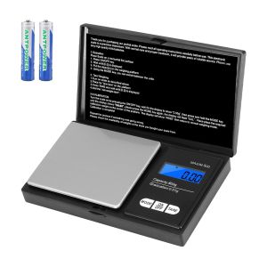 500g/0.01g Pocket Weighing Scale Digital Kitchen Scale Jewelry Coffee Gram Scale Food Weighing Scale