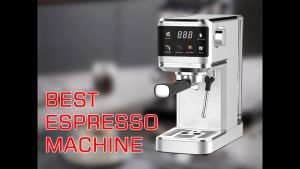 Lahome Cold / Hot Brew Professional Espresso Machine Coffee Maker Automatic Full Touchscreen With Milk Frother Steam Cappuccino Latte Americano 20Bar Stainless Steel Body 1350W Fast Heat Up System 冷萃 意式咖啡机