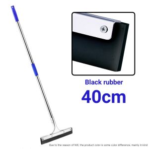 Heavy Duty Floor Squeegee-Floor Wiper Silicon/Rubber Blade Refill-Mop Wiper Scraper for Floor Window