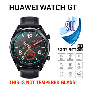 3 Pcs Huawei Watch GT GT2 1 2 46mm 42mm 0.3mm 9H PET Shock Absorption Screen Protector Guard