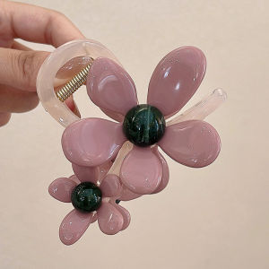 Tooyoo Super Fairy Flower Hair Claw Clip Hair Clip Women High-end Temperament Shark Clip
