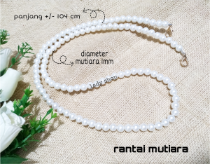 Lady Shop Tali Tas Rantai Tas Mutiara