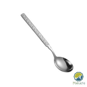 ช้อนสแตนเลส ช้อนทานซุป ด้ามยาว วินเทจ ไม่เป็นสนิม Scoop Makayo