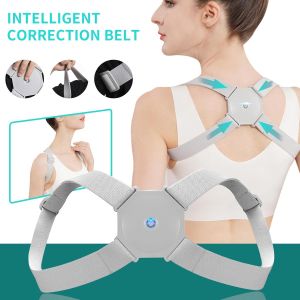 **BEST SELLING** Smart Posture Corrector for Adults and Kids Universal Sensor Posture Corrector Intelligent Posture Reminder Vibrate to Improve Posture Slouch Humpback Brace for Women and Men  Pembetul Postur Pintar untuk Dewasa dan Kanak-kanak 智能矫正带