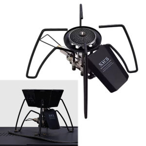 【Lowest Price】2900W แมงมุมสแตนเลสสตีลสตีลพับแคมป์เตาแก๊สไฟเตาแมงมุมสำหรับการเดินป่ากลางแจ้ง