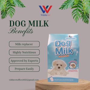 300grams Bearing Dog Milk - Premium Milk Replacer for growing puppies w/ balanced vitamins & mineral