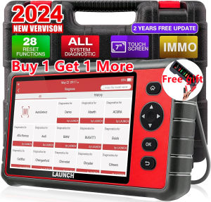LAUNCH X431 Original CRP909C OBD2 Scanner Full System Car Diagnostic Tool ECU Remap Scanner AutoAuth Key Programming Tool Clean Fault Code OBD Scanner AUTO VIN Code Reader Scan Tool Odb 2 Scanner Car Diagnosis Tool PK Thinktool mini 2 Mucar