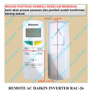 RAC26 REMOT AC / REMOTE AC INVERTER / REMOTE AC DA*KIN INVERTER RAC-26